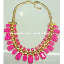 Big Chain with Gold Plated Fashion Necklace (XJW2125)